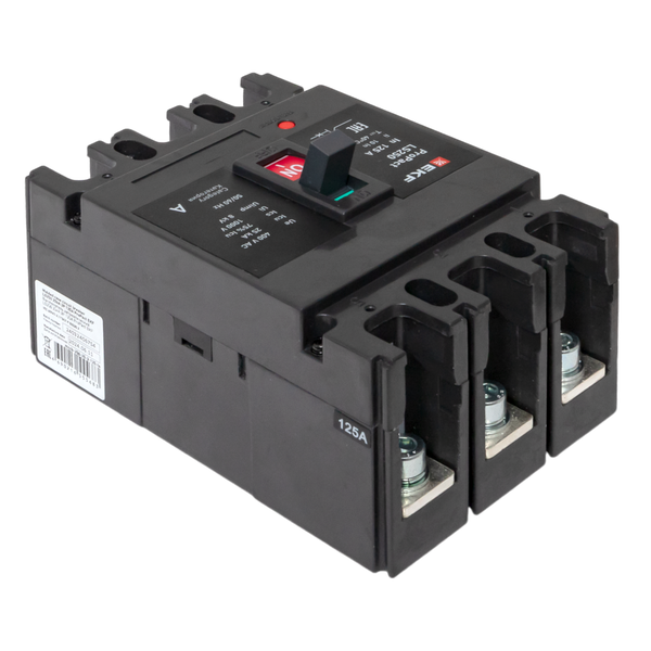  Выключатель автоматический 3п 125А 25кА LS250 ProPact EKF mccb-250-25-3-125-ls фото в каталоге от BTSprom.by