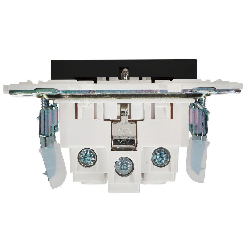  Розетка SKANDY 16А с заземл. защ. шторки SK-R04Bl черн. IEK SK-R14-16-K02 фото в каталоге от BTSprom.by