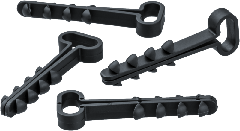 дюбель-хомут для плоского кабеля 93 752 ncu-f-5-8-45-100-bl (уп.100шт) navigator 93752 от BTSprom.by