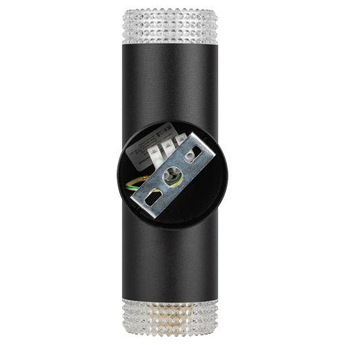  Светильник WL50 BK/TR 2хGU10 2х12Вт IP20 настенный черн. прозр. Эра Б0061194 фото в каталоге от BTSprom.by