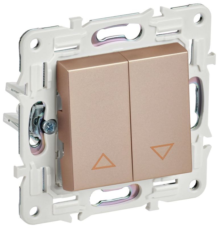 выключатель жалюзи skandy 10а sk-v12sa песочн. iek sk-v15-0-10-k98 от BTSprom.by