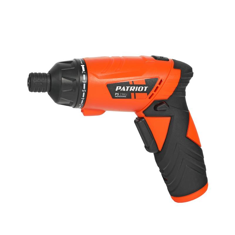 отвертка аккумуляторная ps 236 3.6вт кейс комплект бит patriot 180201323 от BTSprom.by