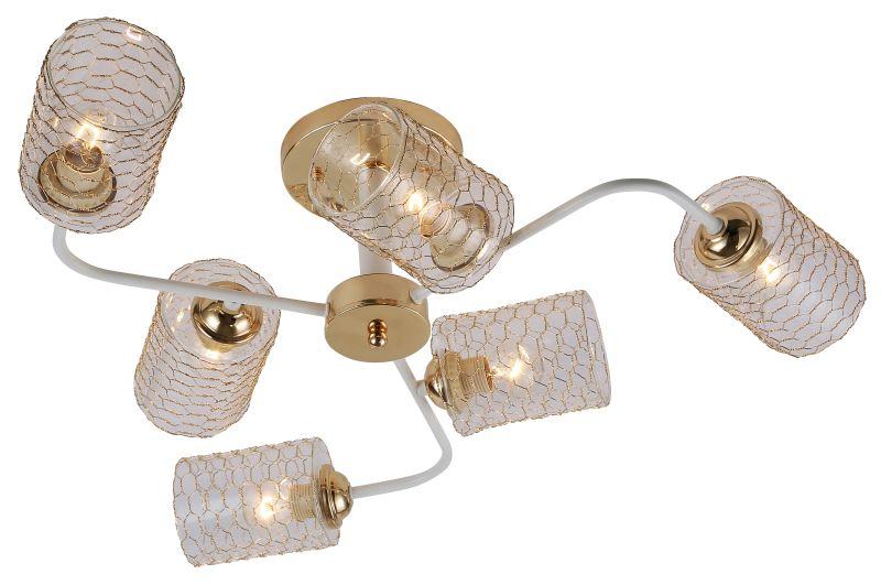 люстра tristessa 3132-306 6хe27 40вт модерн rivoli б0054892 от BTSprom.by