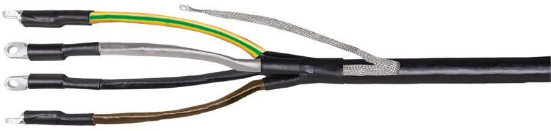 муфта концевая пквтпбэ 4х150/240 с болт. наконечн.; пайка пвх/спэ изоляция 1кв iek uzm-xlbk1-vn4-150240sp от BTSprom.by