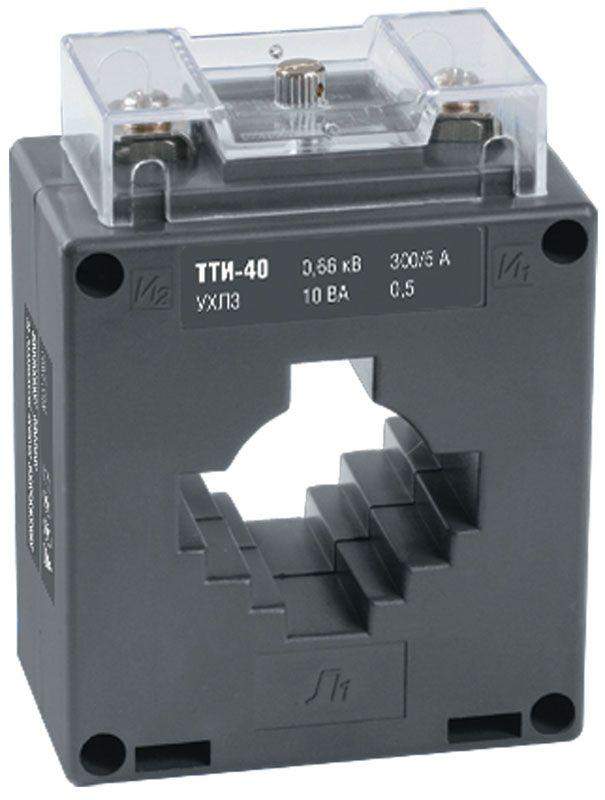 трансформатор тока тти-40 300/5а кл. точн. 0.5 10в.а iek itt30-2-10-0300 от BTSprom.by