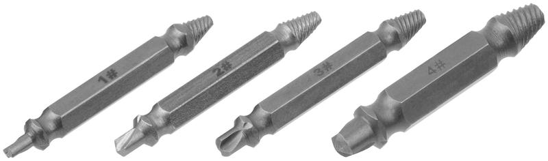  Набор экстракторов двусторонних профи сталь S2 4шт FIT 36452 фото в каталоге от BTSprom.by