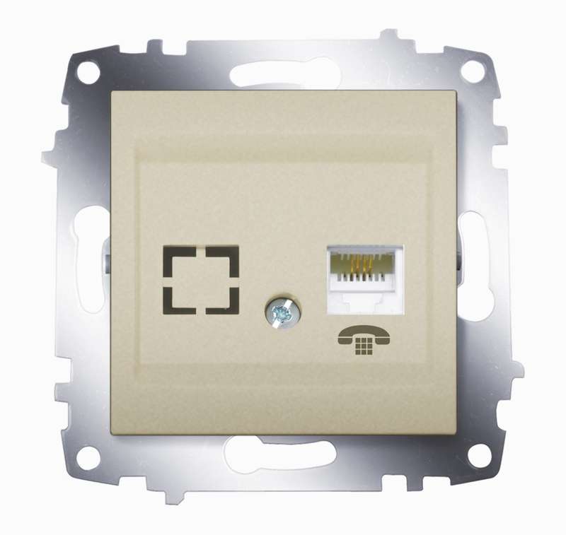 розетка телефонная 2-м cosmo rj11 + гнездо механизм титаниум abb 619-011400-221 от BTSprom.by розетка телефонная 2-м cosmo rj11 + гнездо механизм титаниум abb 619-011400-221 от BTSprom.by