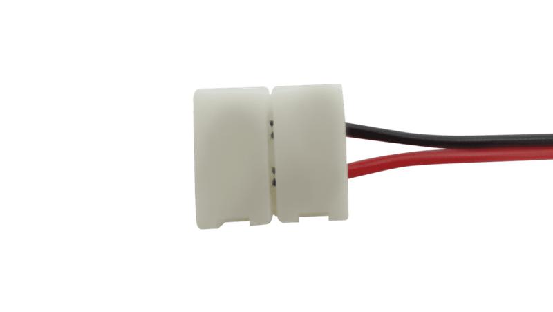 коннектор для ленты smd5050 с проводом одинарн. 2pin-10mm30mm-1 swg standard 00000000168 от BTSprom.by