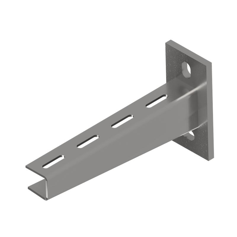 Консоль сварная усиленная тяжелая KSUT200 INOX304 осн.200 КМ LO15455 от BTSprom.by