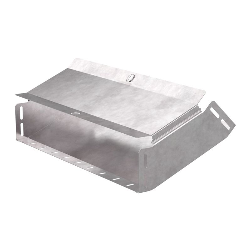 угол вертикальный внутренний 45град. 500х100 0.7мм с крышкой стандарт промрукав pr16.0597 от BTSprom.by