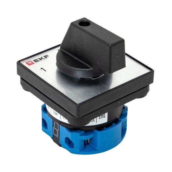  Переключатель кулачковый ПК-1-21 1П 10А "1-0-2" EKF pk-1-21-10 фото в каталоге от BTSprom.by