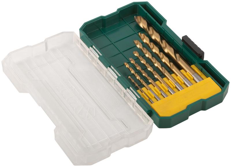  Набор сверл HSS по металлу 2; 3; 3.5; 4; 5; 6; 8мм покрытие титан. (уп.7шт) FIT 34215 фото в каталоге от BTSprom.by