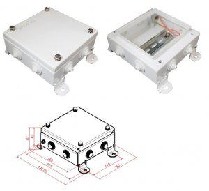 коробка монтажная электротехническая км ip54-1515 8 вводов гефест 278184 от BTSprom.by