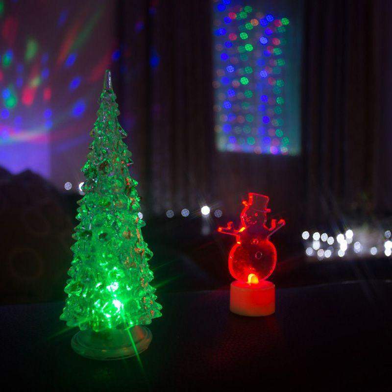 фигура светодиодная "елочка" 25см 1led rgb 0.1вт 4.5в ip20 элементы питания 3хaaa (не в компл.) neon-night 513-024 от BTSprom.by
