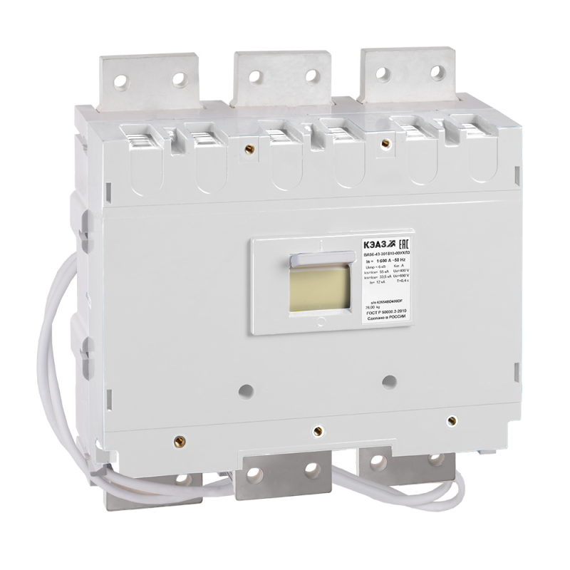 выключатель автоматический ва56-43-801810 1600а 440dc нр230ac/220dc ухл3 кэаз 293730 от BTSprom.by