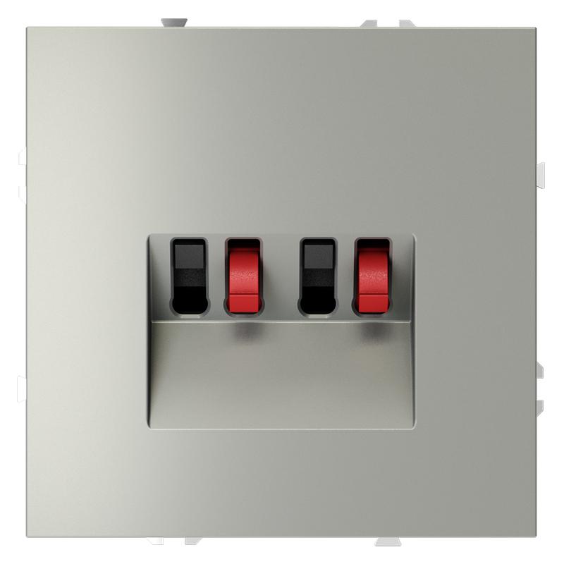 розетка акустическая 4-м сп s70 механизм сталь voltum vls060305 от BTSprom.by