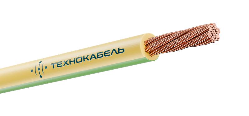 провод пугвнг(а)-ls 1х2.5 450/750в ж/з (бухта) (м) технокабель 00-00149418 от BTSprom.by