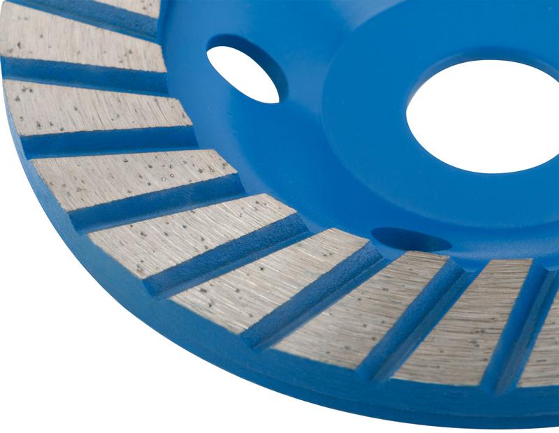  Диск шлифовальный алмазный Турбо посадочный диаметр 22.2мм широкие сегменты 125мм MOS 39520М фото в каталоге от BTSprom.by