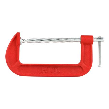 струбцина винтовая control hclg01-0150 (тип g 150х70мм 6000 н сталь/чугун 1 кг.) p.i.t. hclg01-0150 от BTSprom.by