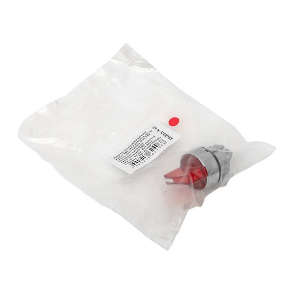  Механизм переключателя исполнительный XB4 IP65 на 2 положения возвратный без фиксации с подсветкой с короткой ручкой красн. EKF XB4BD2L-R-65 фото в каталоге от BTSprom.by