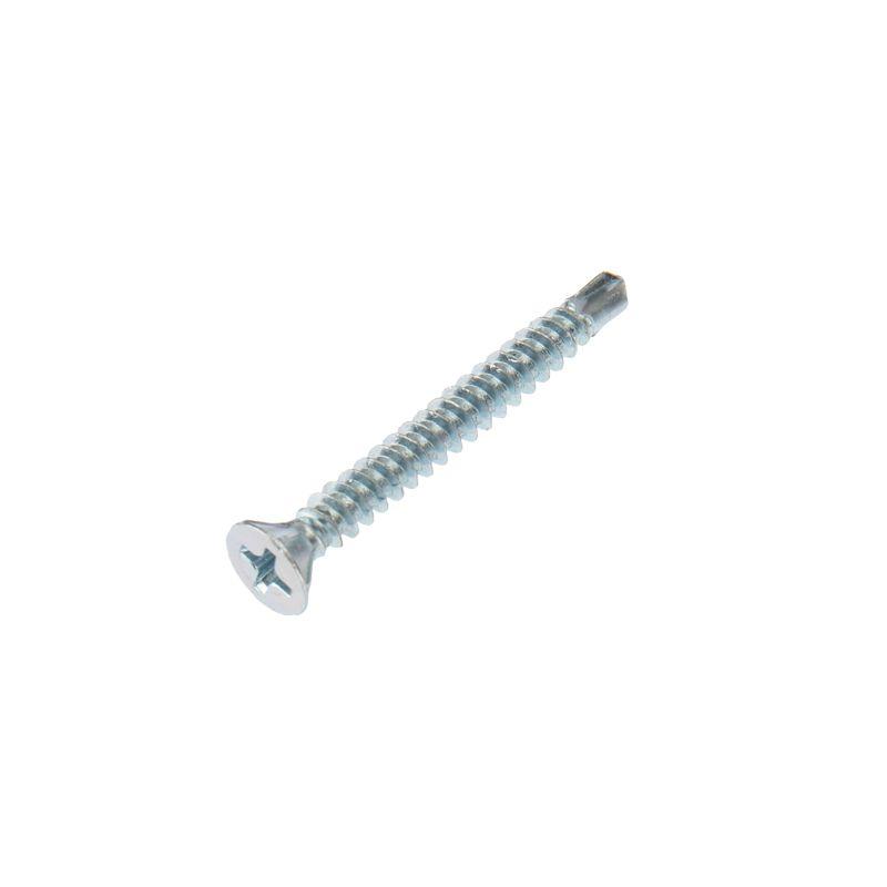 саморез оконный сверло 3.9х35 бел. цинк (уп.500шт) kranz kr-01-3722-0013 от BTSprom.by