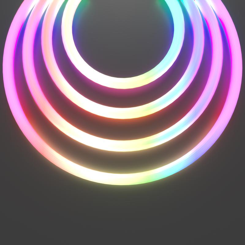  Неон гибкий LNM-D25-24V-17.2W-RGBW4K-R-IP65 Maytoni 20305 фото в каталоге от BTSprom.by