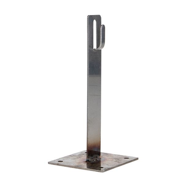 держатель кровельный с подставкой h150/120мм ni proxima ekf lp-d2105-ni от BTSprom.by