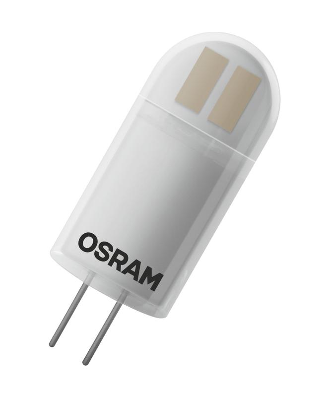 лампа светодиодная led star pin40 cl 840 3.5вт прозрачная 4000к нейтр. бел. g4 12в стекл. osram 4058075369030 от BTSprom.by
