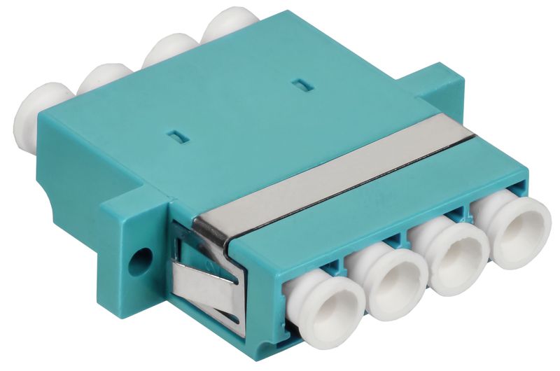 адаптер оптический проходной lc-quad om3 upc itk fc-lcq-upc-03 от BTSprom.by