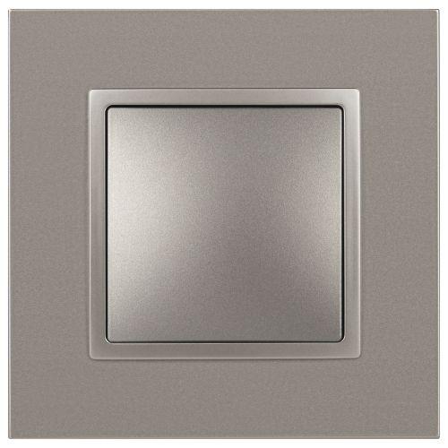  Переключатель Elegance 14-1103-16 250В 10АХ титан Эра Б0065792 фото в каталоге от BTSprom.by