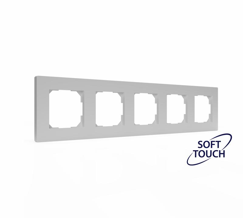  Рамка 5-м Pixel айс TOKOV ELECTRIC TKE-PX-RM5-C34 фото в каталоге от BTSprom.by