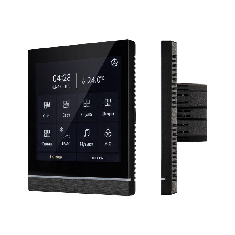 панель сенсорная knx-113-40-multi-v4-in (20-30в) (ip20 пластик) intelligent arlight 032386 от BTSprom.by