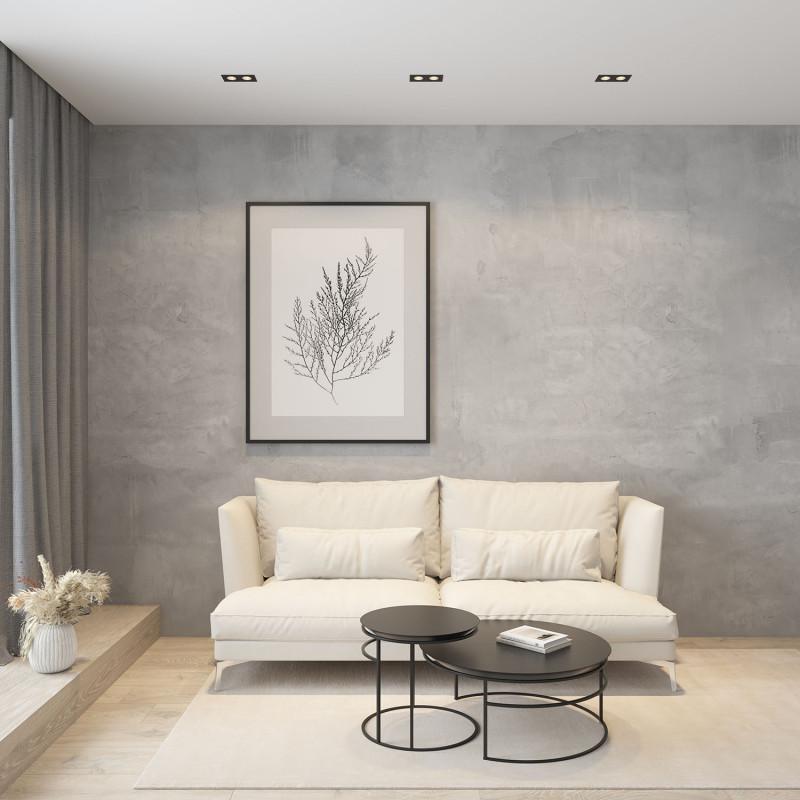  Светильник 10Вт GU5.3 IP20 LED встраив. пластик черн./черн. DENKIRS 654408 фото в каталоге от BTSprom.by