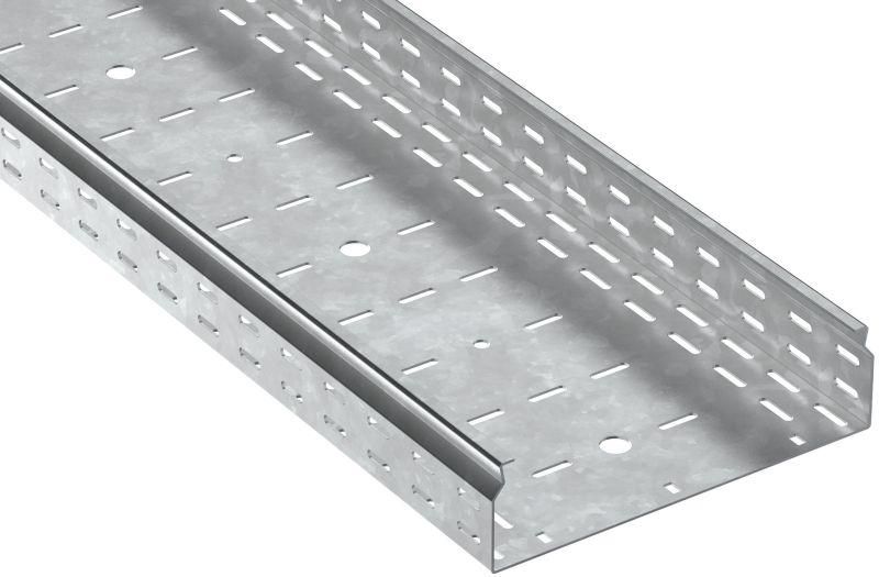 Лоток листовой перфорир. 80х300 L2500 сталь 2.0мм HDZ ESCA 7 IEK CLP10-080-300-200-D25-HDZ от BTSprom.by