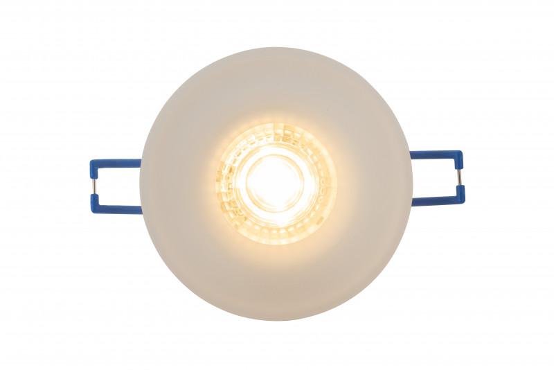  Светильник 10Вт GU10 IP20 встраив. алюм./пластик. бел. DENKIRS 615242 фото в каталоге от BTSprom.by