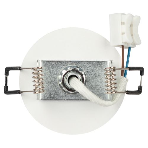  Светильник KL106 MR16 GU5.3 встраив. алюм. WH бел. матов. ЭРА Б0061540 фото в каталоге от BTSprom.by