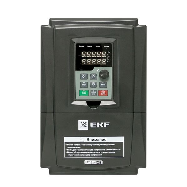  Преобразователь частоты 22/30кВт 3х400В с торм. модулем VECTOR-100 PROxima EKF VT100-022-3B фото в каталоге от BTSprom.by