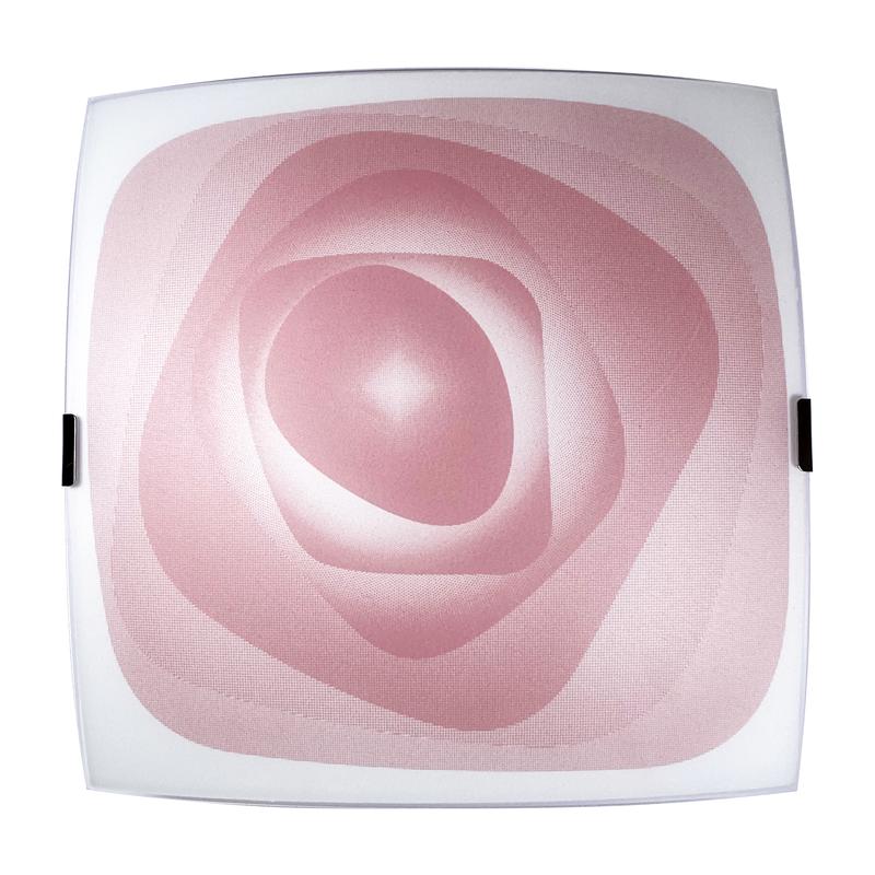 светильник нпб 09-60-003 м83 "колорика хелен" 300х300 матов. бел./роз./клипсы штамп метал. (инд. упак.) элетех 1030450404 от BTSprom.by