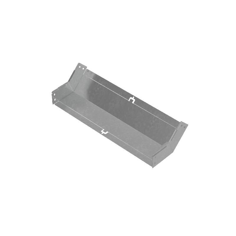 Угол для лотка вертикальный внутренний 45град. 600х80 "ПЛЮС" NLplus45-80-600 INOX304 КМ PL5626 от BTSprom.by