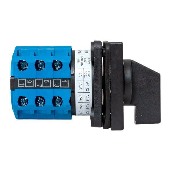  Переключатель кулачковый ПК-1-53 3п 10А "1-2" IP65 EKF pk-1-53-10-65 фото в каталоге от BTSprom.by