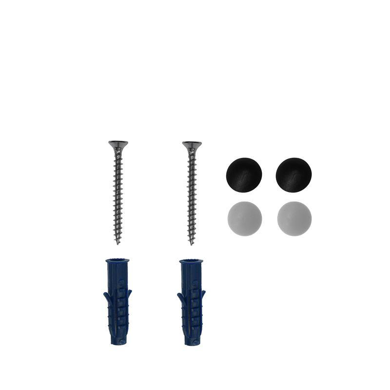  Полка для хранения 275x67мм металлическая настенная черн. Rexant 38-0672 фото в каталоге от BTSprom.by