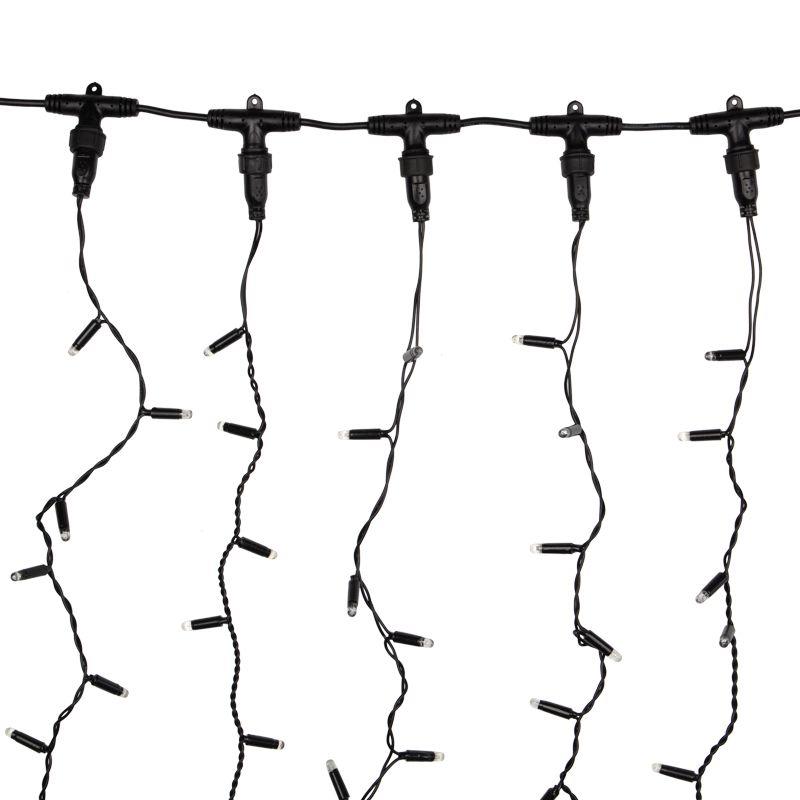  Гирлянда светодиодная "Светодиодный Дождь" 2х3м 760LED зел. 78Вт 230В IP65 постоян. свечение провод черн. Neon-Night 235-144 фото в каталоге от BTSprom.by