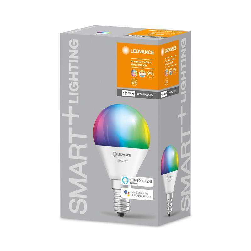 лампа светодиодная smart+ wifi mini bulb multicolour 40 5вт/2700-6500к e14 ledvance 4058075485631 от BTSprom.by
