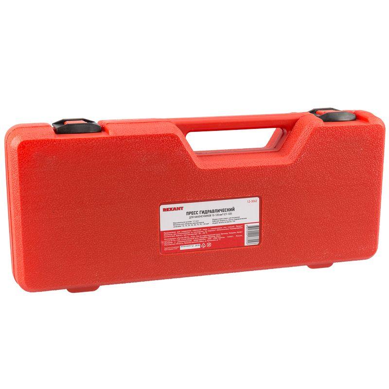  Пресс гидравлический CT-120 для наконечников 10-120кв.мм Rexant 12-3062 фото в каталоге от BTSprom.by