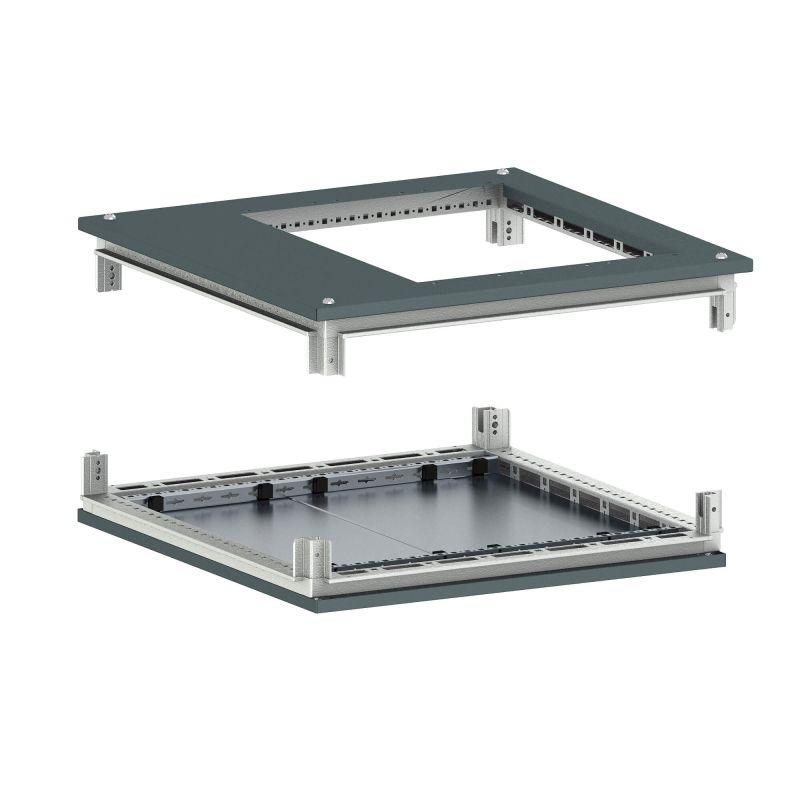 крыша с фланцем и основание для 19дюйм it-cqe 600х1000 ral7011 dkc r5rktb610fit от BTSprom.by