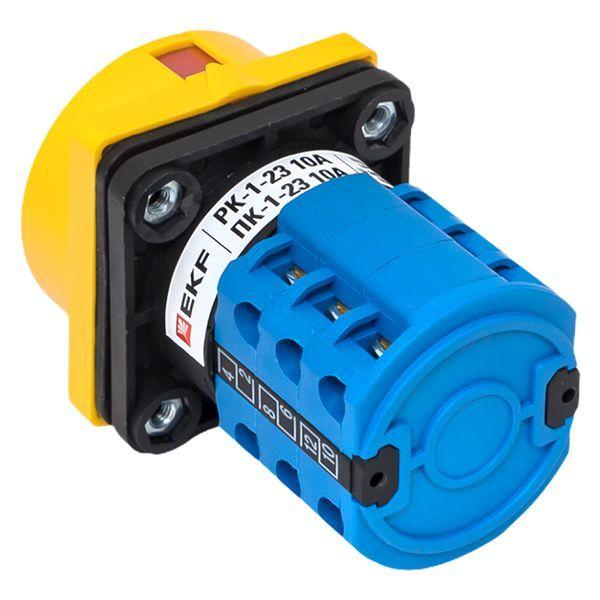  Переключатель кулачковый ПК-1-23 10А 3п "1-0-2" с блокировкой IP65 PROxima EKF pk-1-23-10-a65 фото в каталоге от BTSprom.by