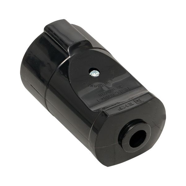  Гнездо штепсельное с заземл. черн. 16А 250В PROxima EKF ASG16-30-r фото в каталоге от BTSprom.by