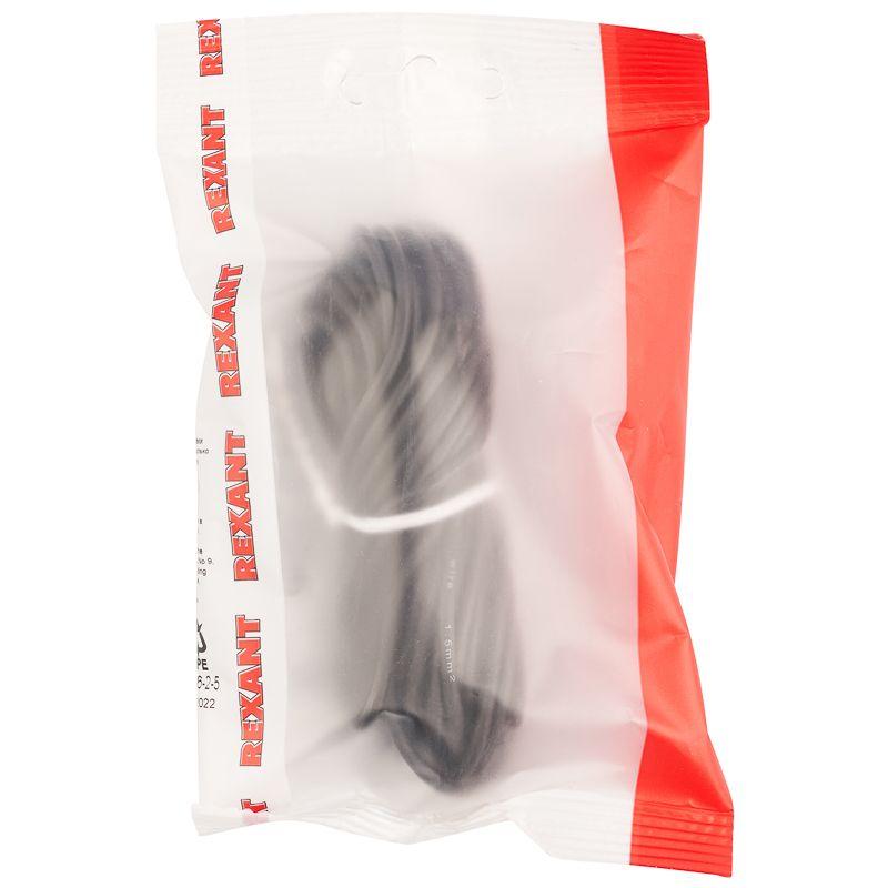  Провод автомобильный ПГВА/ПВАМ 1.5 черн. (уп.5м) Rexant 01-6536-2-5 фото в каталоге от BTSprom.by