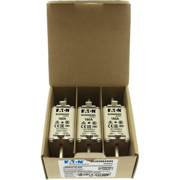 предохранитель nh 160a 690в gg 1 двойн. индикация eaton 160nhg1b-690 от BTSprom.by
