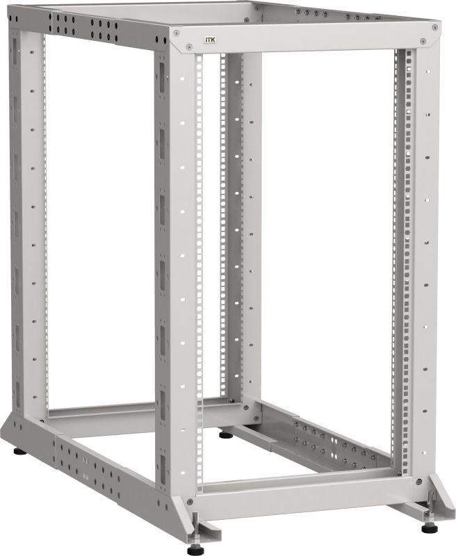 стойка 2-рамная 42u 600х600-1000мм сер. linea f itk lf35-42u61-2gm от BTSprom.by